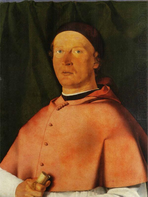 Portrait of Bishop Bernardo de Rossi, Lorenzo Lotto